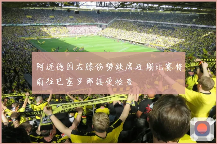 阿连德因右膝伤势缺席近期比赛将前往巴塞罗那接受检查
