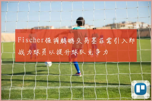 Fischer强调鹈鹕交易墨菲需引入即战力球员以提升球队竞争力